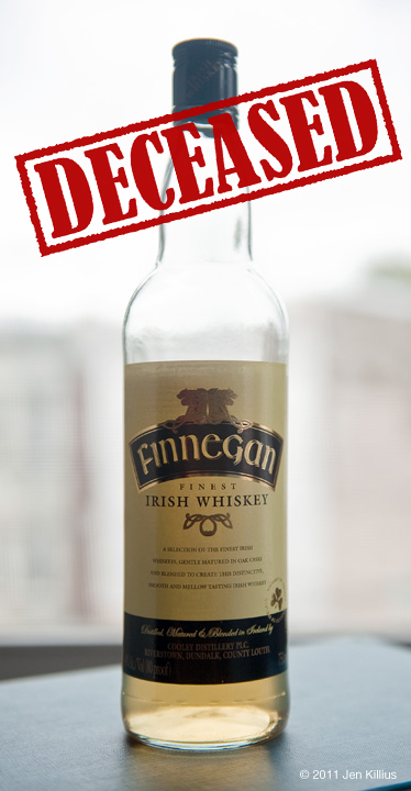 Finnegann Irish Whiskey